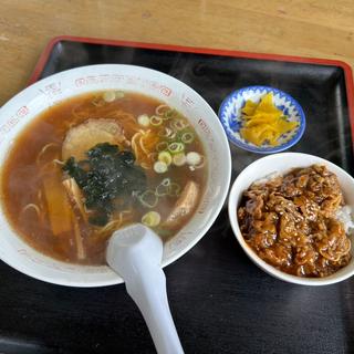 カツ丼　ラーメンセット