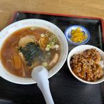 カツ丼　ラーメンセット