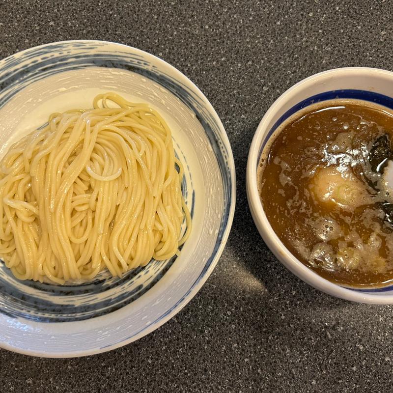 味玉つけ麺(大勝軒 沖縄宜野湾店 （たいしょうけん）)