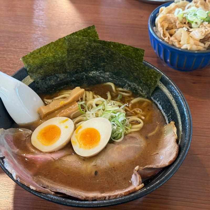 特製ぶしがみラーメン(麺と煮干)