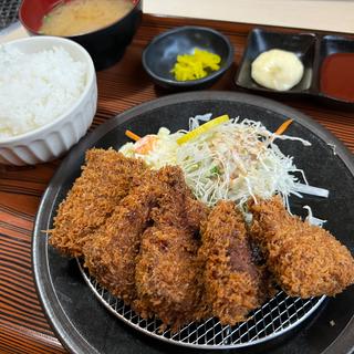 スタミナレバカツ定食