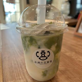 とろとろ豆富ドリンク 抹茶