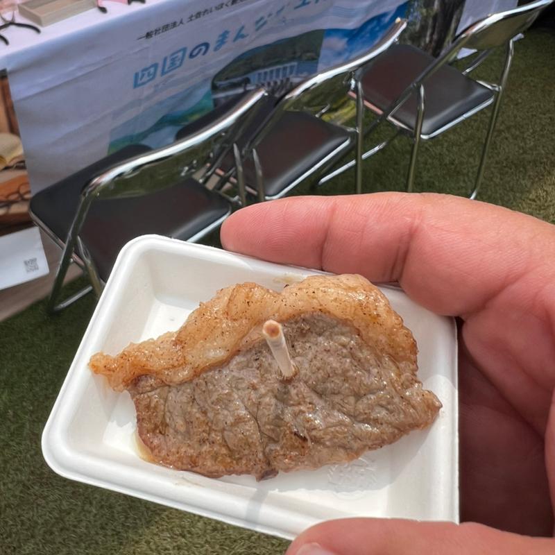 土佐あか牛のステーキ(2025年日本国際博覧会（大阪・関西万博）会場)