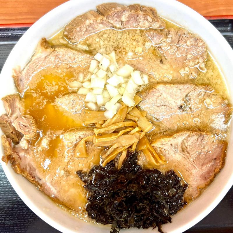 背脂煮干中華そば チャーシュー(鈴木ラーメン店)