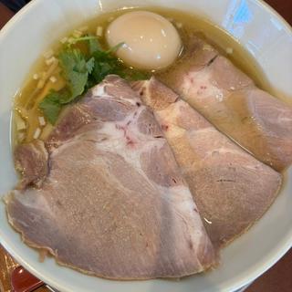 煮干し塩味玉チャーシュー