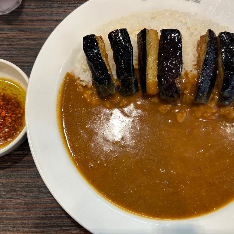 痺辛旨椒なすカレー(CoCo壱番屋 東京メトロ六本木駅前店)