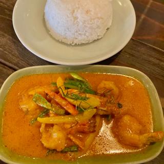 海老のレッドカレー