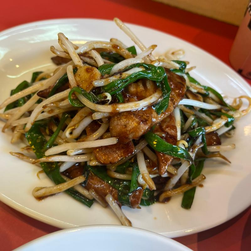 レバニラ定食（レバ増し）(レバニラや金太郎 東京出張所)