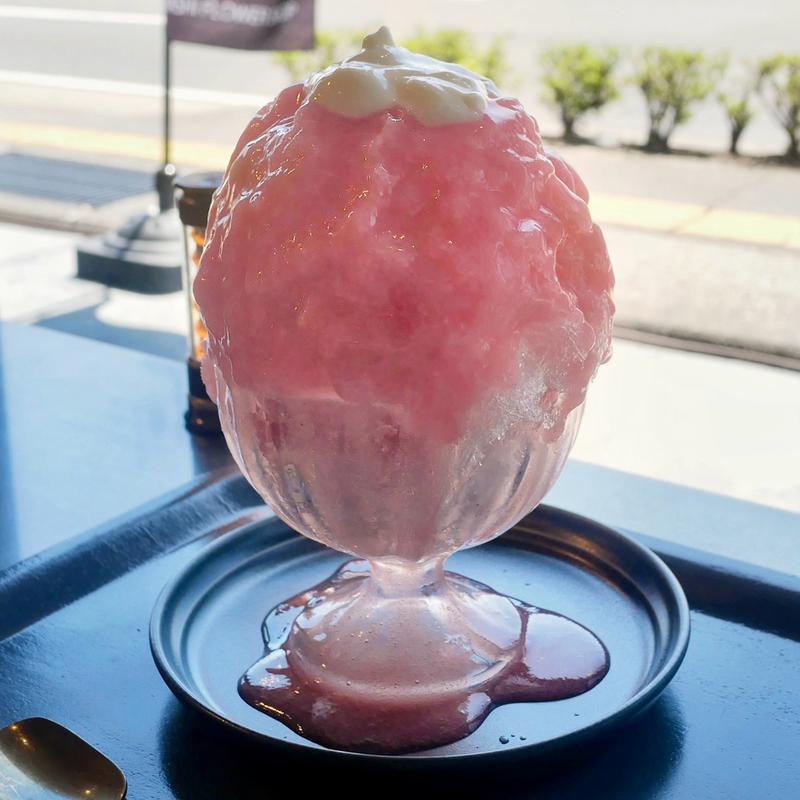 信州の桃とクリームチーズ(MARUSANcafe)