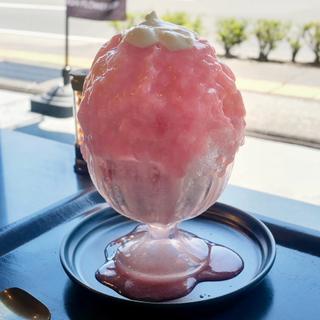 信州の桃とクリームチーズ