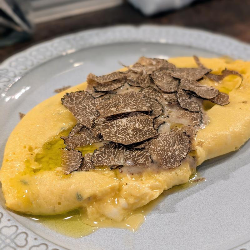 トリュフオムレツ(wine no Ruisuke zeRo)