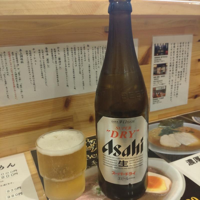 瓶ビール/BEER(麺屋銀星 成田店)