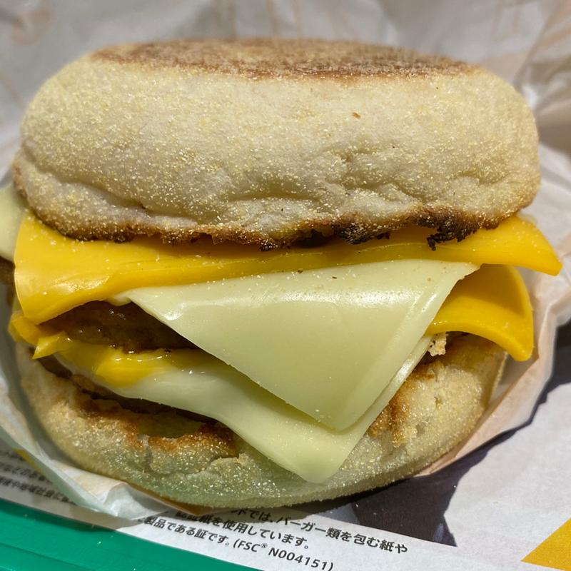 チーチーダブチソーセージマフィン(マクドナルド 新大阪駅店 )