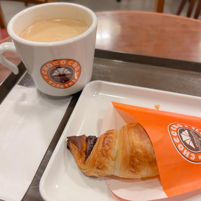 チョコクロ(サンマルクカフェ 大阪府枚方市役所前店)
