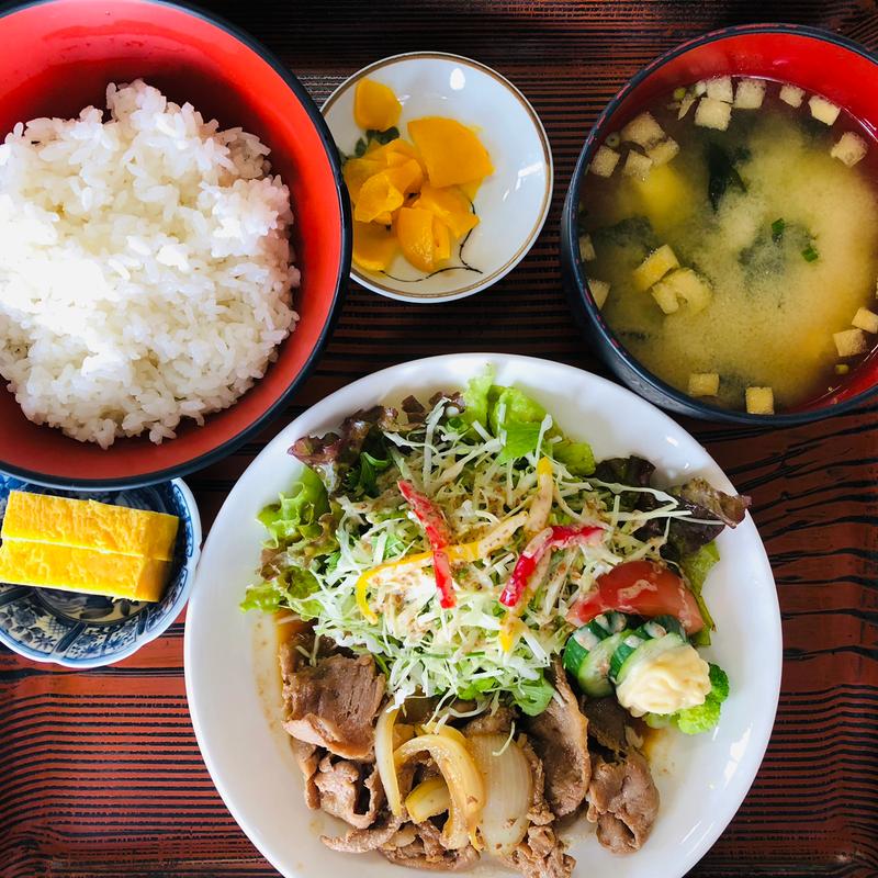 生姜焼き定食(浜の茶屋 )