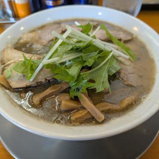 中華そば  （こってり）中 チャーシュー辛口トッピング(麺饗 松韻 )