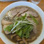 中華そば  （こってり）中 チャーシュー辛口トッピング(麺饗 松韻 )