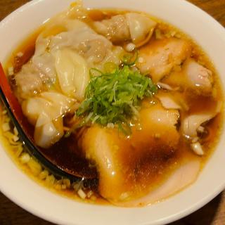 チャーシュー肉わんたんそば 中盛