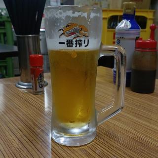 生ビール(立ち喰い 雑賀屋)