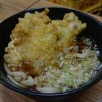 鶏天太麺そば（大盛）