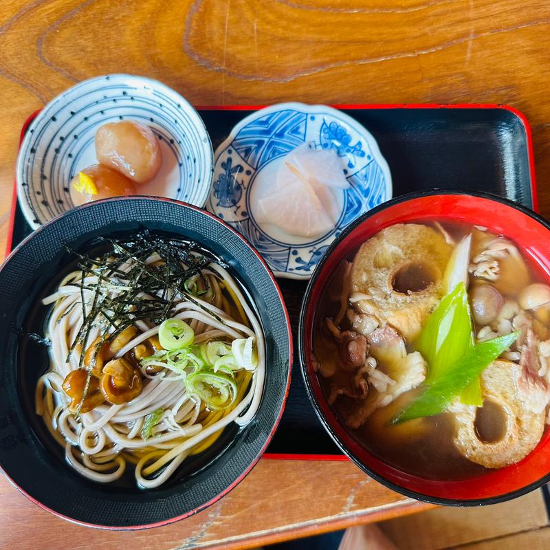 いも煮小そばセット(まいどや食堂 )