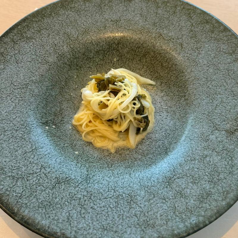 弥山　冷製パスタ(宮島鮨 まいもん)