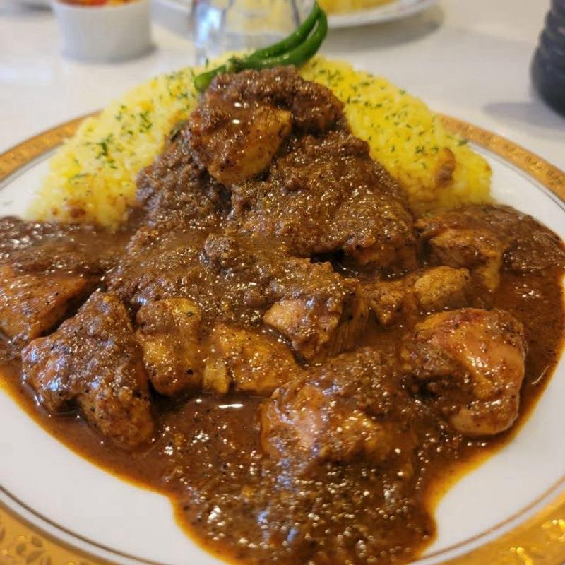 ポークカレー 大辛 大盛(カレーの店 マボロシ )