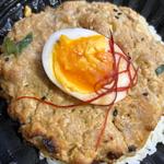 大判味噌つくね丼燻製仕立て