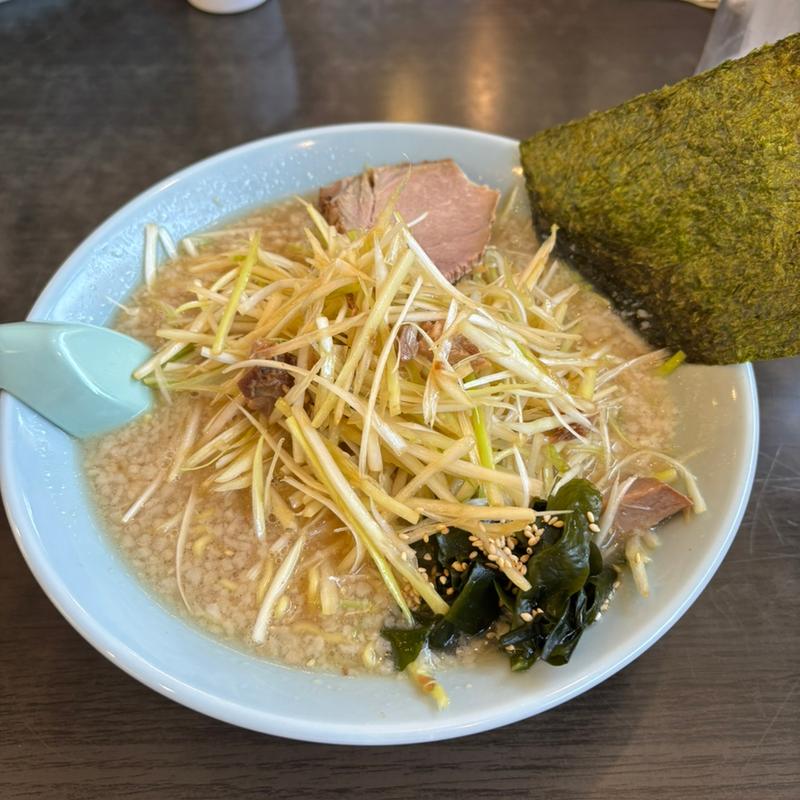 ネギラーメン（ネギトッピング）(ラーメンショップ◯化 銚子店)