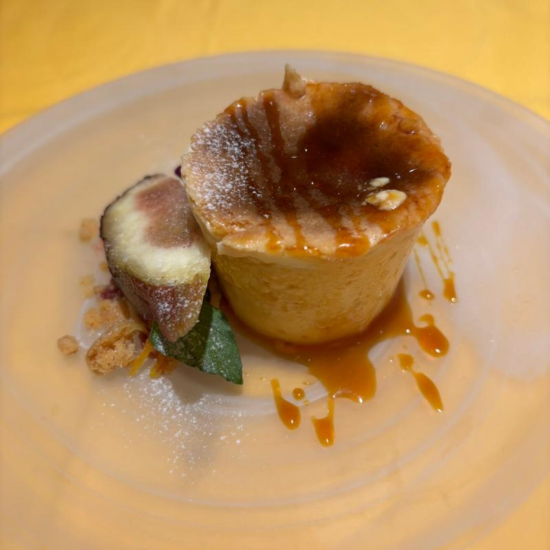 焦がしパンナコッタ(TRATTORIA FILARE トラットリア フィラーレ)