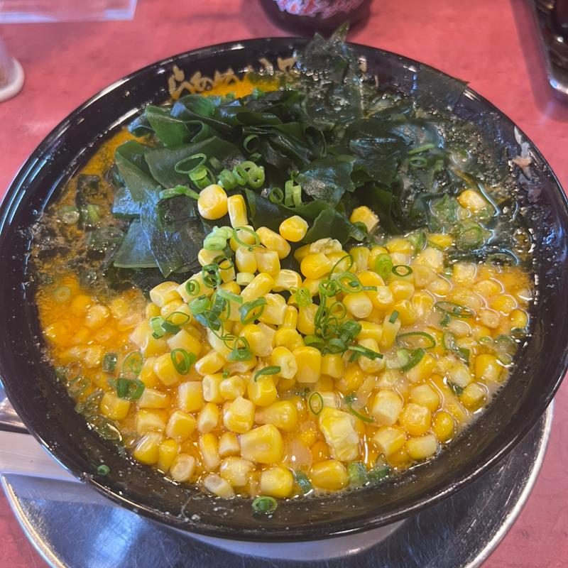 黄金の味噌ラーメン+コーン+わかめ(らあめん花月嵐 土呂店)