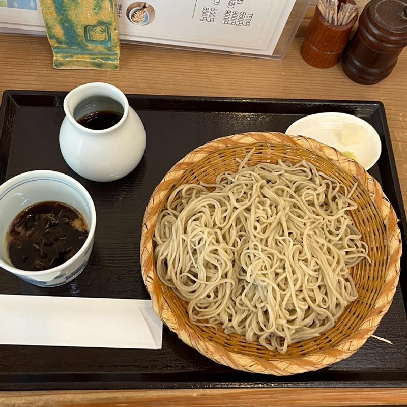 ざるそば　大盛り(あしがら翁 （あしがらおきな）)