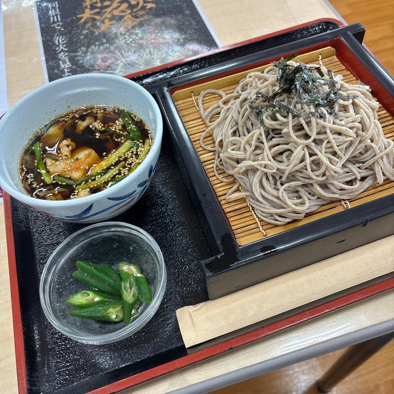 手打ち肉汁そば(道の駅 ごか )