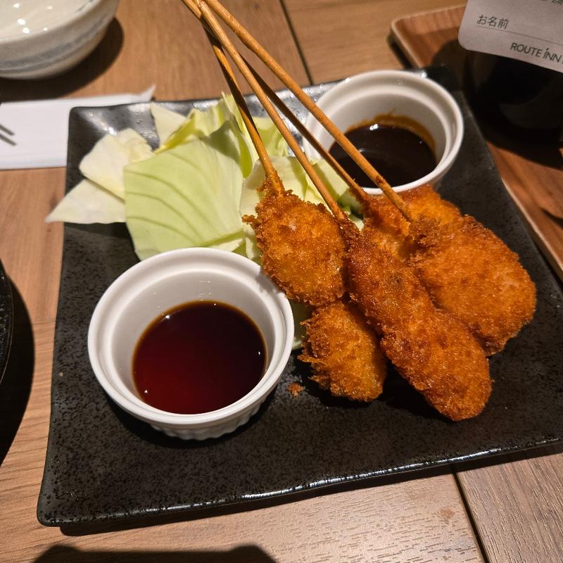 串揚げ盛合せ(ルートイングランティア東海 Spa & Relaxation)