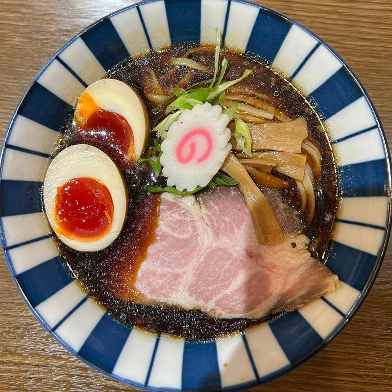 冷やしたまり醤油らーめん 味玉(麺や ひなた)