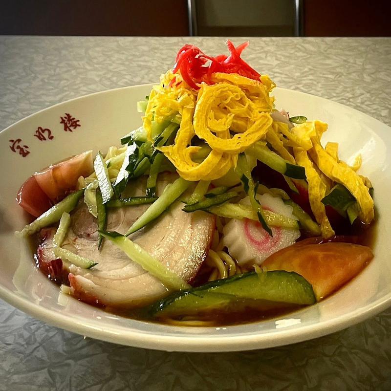 五目冷やし中華(宝明楼)