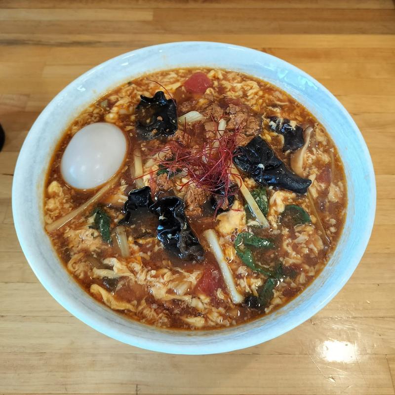 蕃茄酸辣湯麺(麺屋 しん蔵)