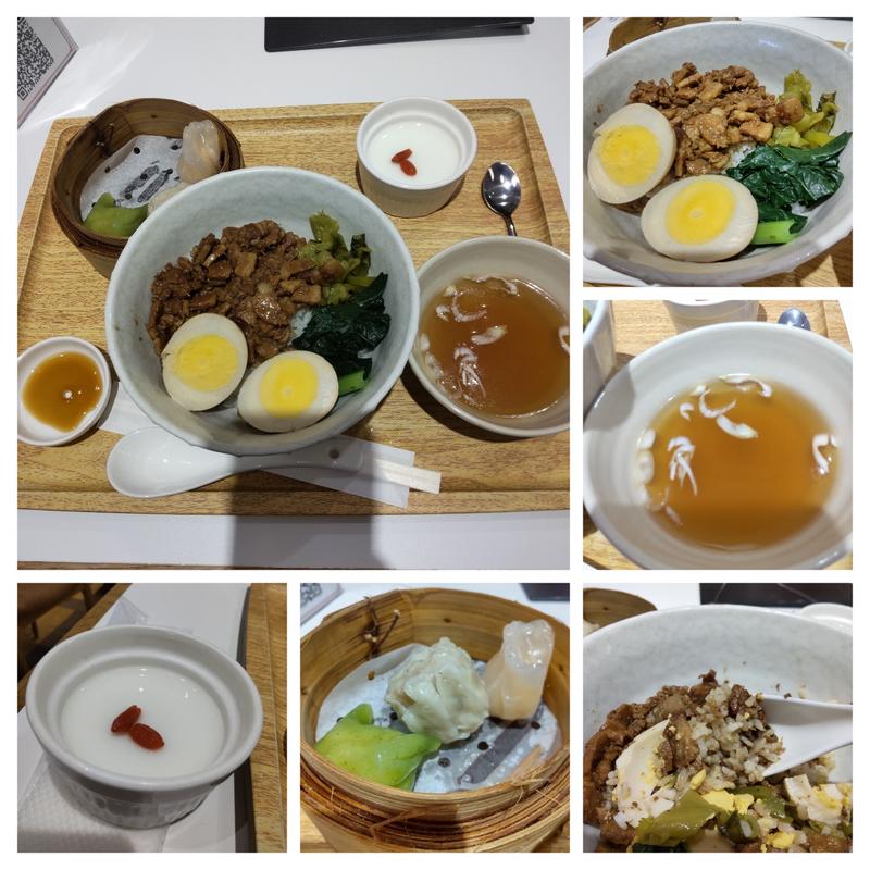 魯肉飯セット(騒豆花 エキュート上野店)