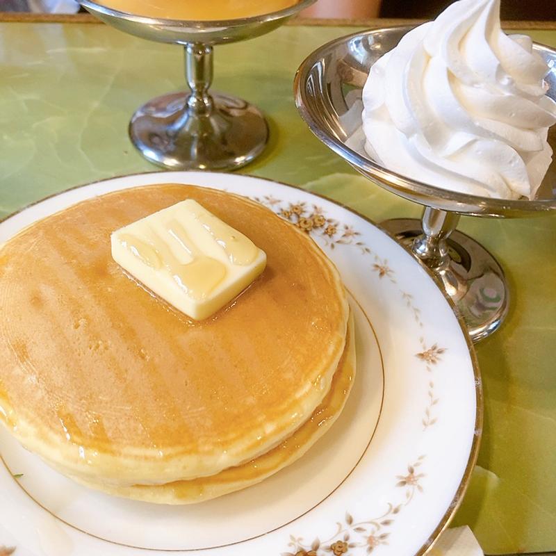 ホットケーキセット(不純喫茶ドープ)