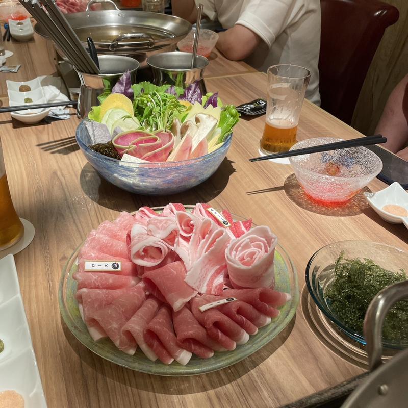 しゃぶしゃぶコース(金武アグーしゃぶしゃぶ金武 本店)