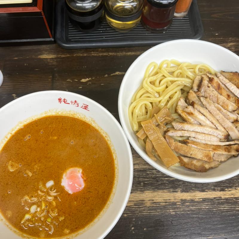 チャーシュー坦々つけめん(純情屋 堺新家店)