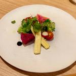 瀬戸内産の鯛のカルパッチョ