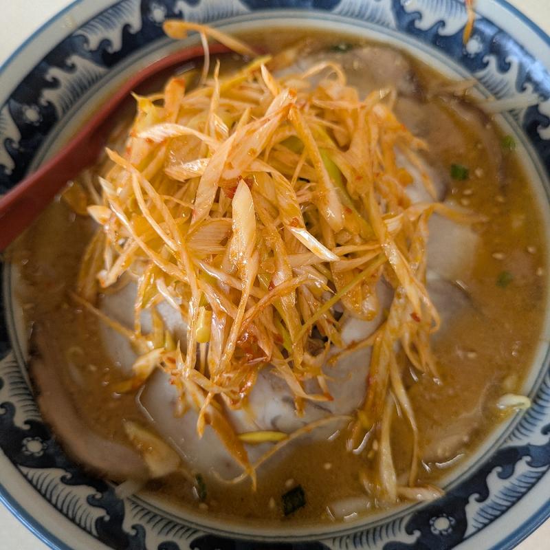 味噌ネギチャーシュー(ラーメンめん丸　 本荘店 )