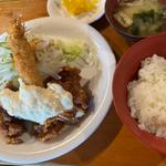 チキン南蛮＆エビフライ定食