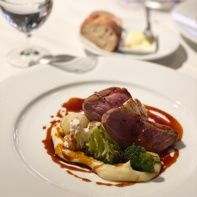 鴨胸肉のロティ　ビガラードソース(Le Nougat)