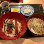 特選うなぎ丼セット(銀しゃり)