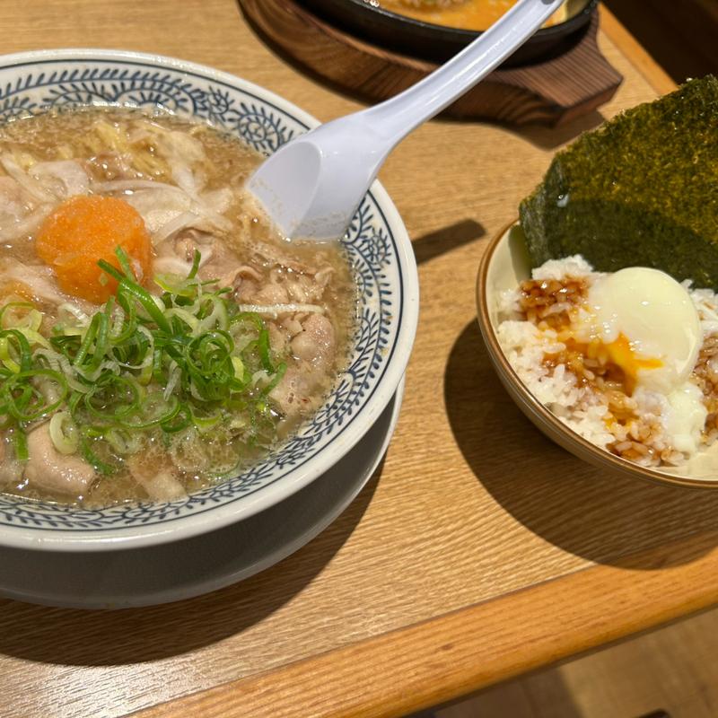 温玉ご飯セット(丸源ラーメン 豊中千里店)