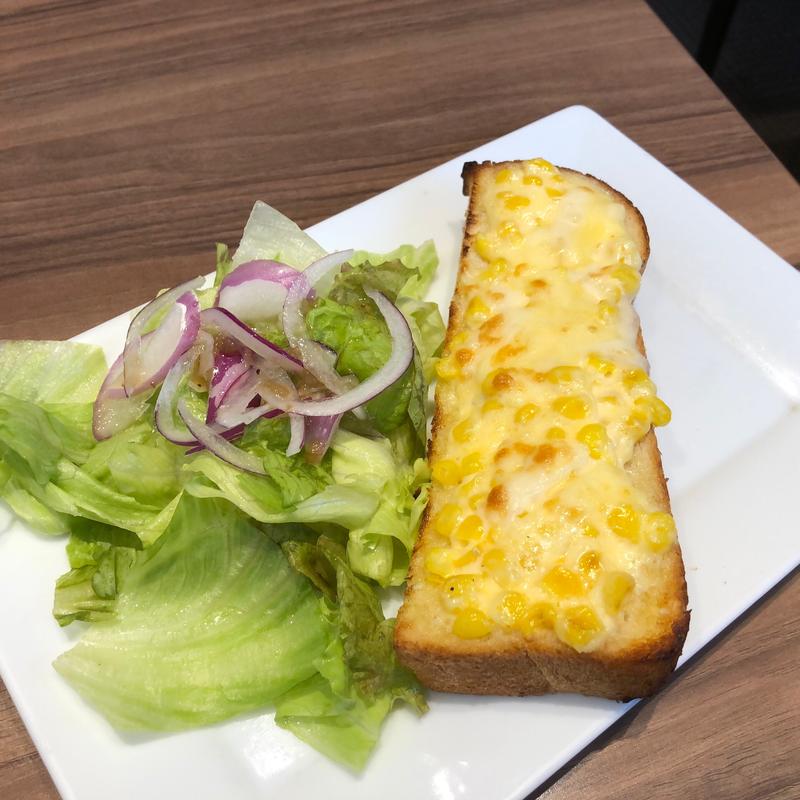 コーンマヨトースト(高倉町珈琲 三芳藤久保店)