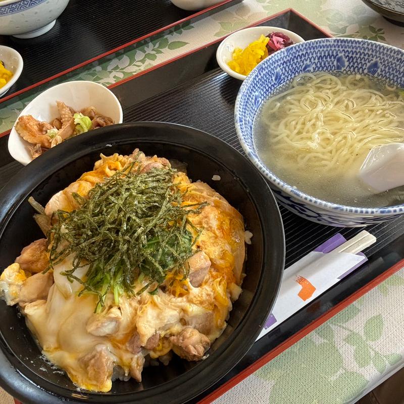 親子丼セット(穂久柳)