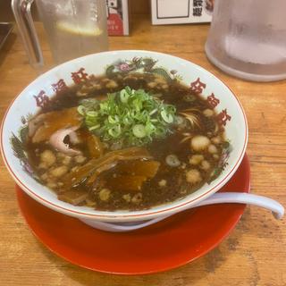 背脂黒醤油ラーメン(東京背脂黒醤油ラーメン 伍福軒 大船店)